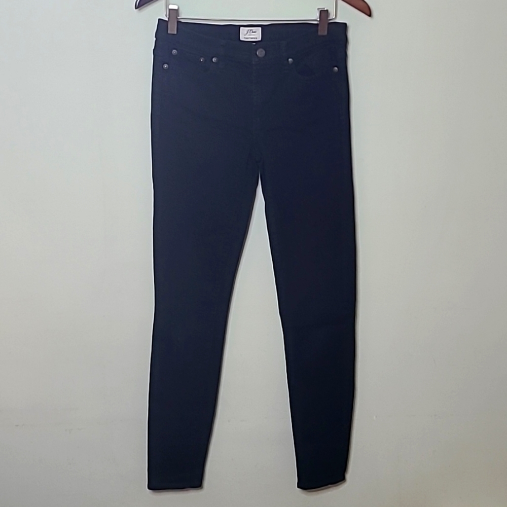 J. Crew Toothpick Denim Jean, Black 28 Tall-Style B1284 - Picture 8 of 10